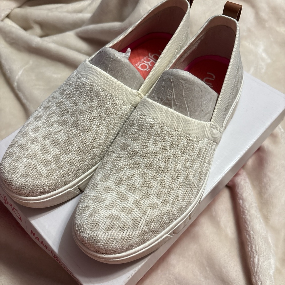 Ryka Women's Beige Slip-On Flats